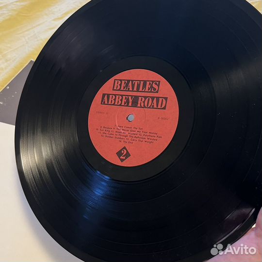 Пластинка The Beatles - Abbey Road LP (1993 РФ)