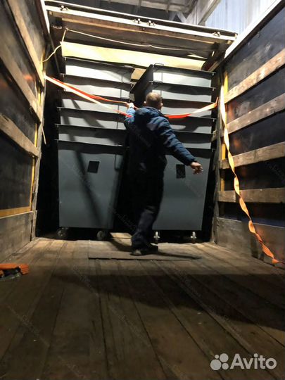 Контейнер для мусора с крышкой 0,75 м3 А-А5774