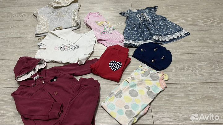 Вещи для днвочки 74-80
