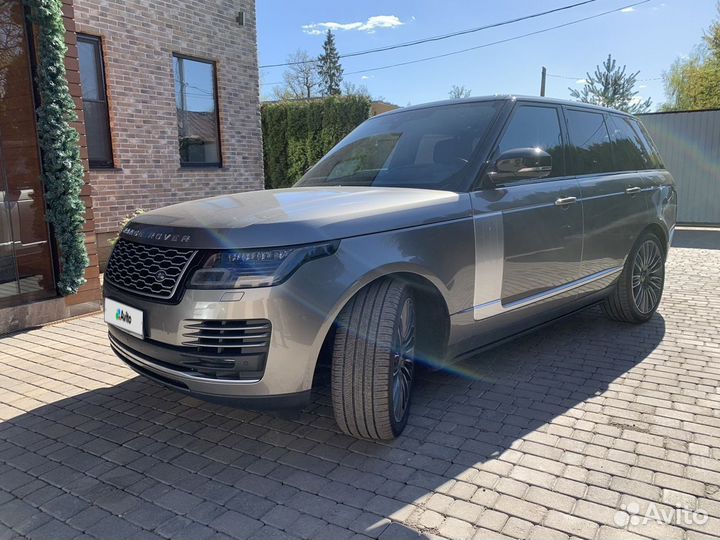 Land Rover Range Rover 4.4 AT, 2018, 115 000 км