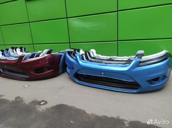 Бампер передний Ford Focus 2 08-11 в цвет кузова