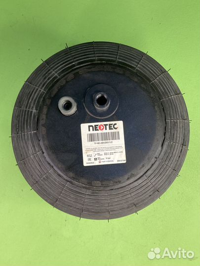 4183NP24 пневмоподушка со стаканом 1отв. М16 смещ