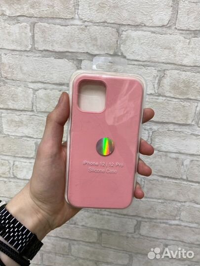 Чехол силиконовый Silicone Case iPhone 12 / 12 Pro