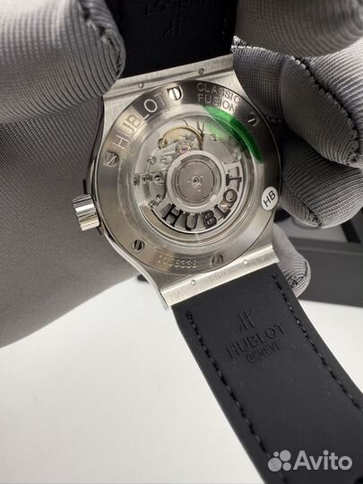 Часы hublot classic fusion gray