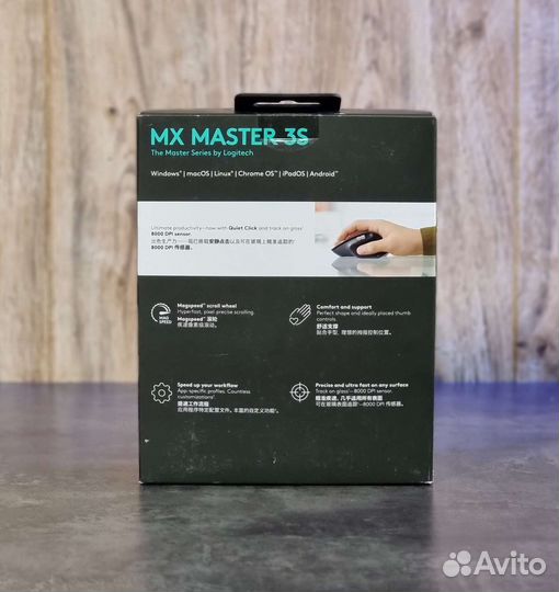 Мышь Logitech MX Master 3S Graphite