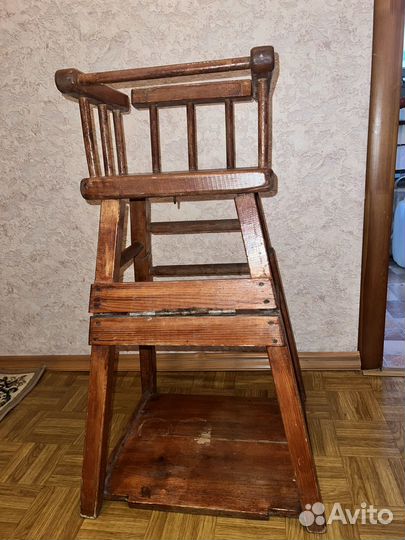 Детский столик и стульчик деревянный