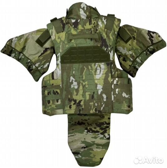 Бронежилет тактический военный штурмовой с баллист