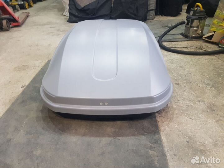 Автобокс 350 литров серый