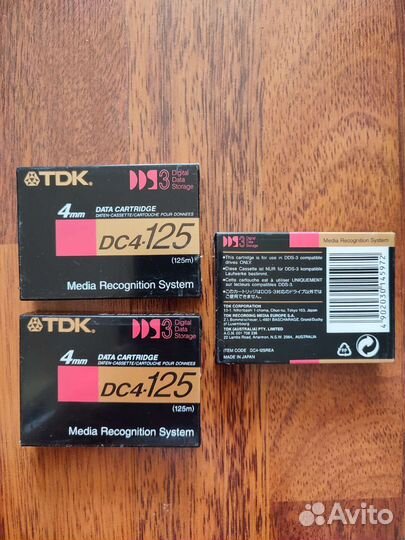 Кассета DDS для DAT магнитофона - TDK