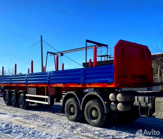 Полуприцеп бортовой Политранс ТСП 94171, 2023