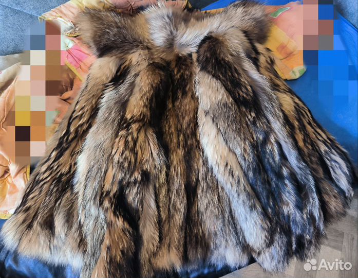 Кожаная куртка с мехом