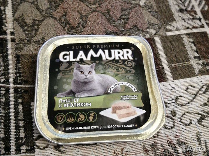 Влажный корм для кошек Glamurr