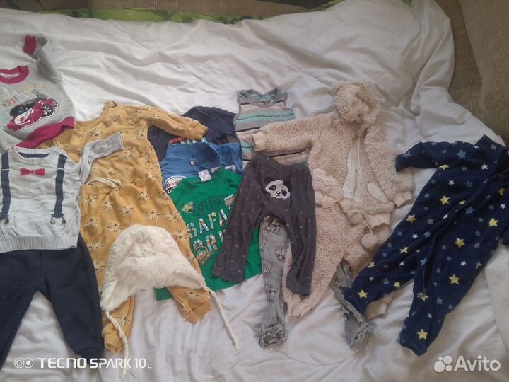 Вещи пакетом детские 74-92