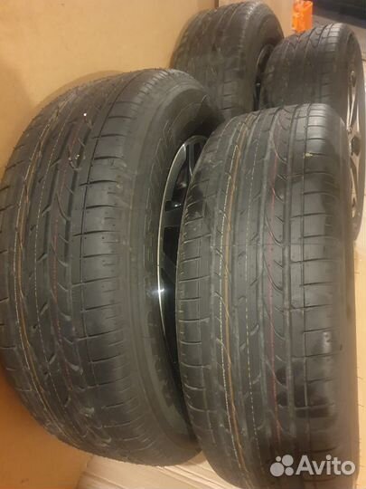 Новые колёса в сборе с датчиками r17 на Субару