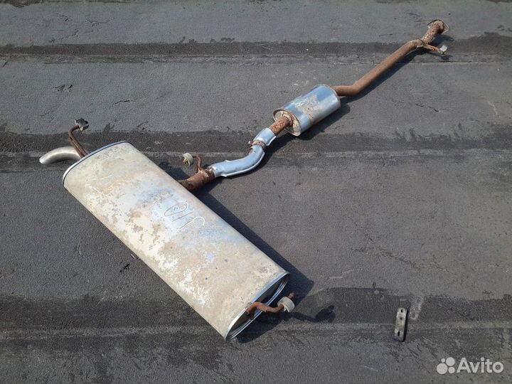 Глушитель Nissan Qashqai J10