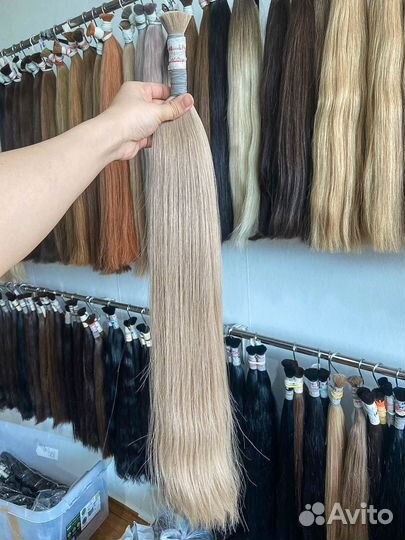 Волосы для наращивания срез 65 см