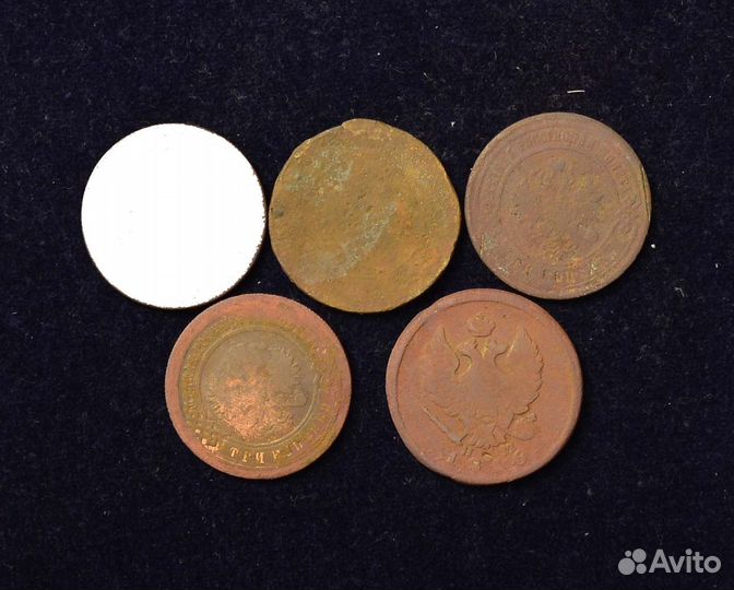 Медные монеты Российской империи