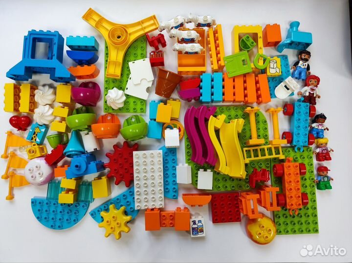 Lego duplo большой парк аттракционов 10840 106 дет