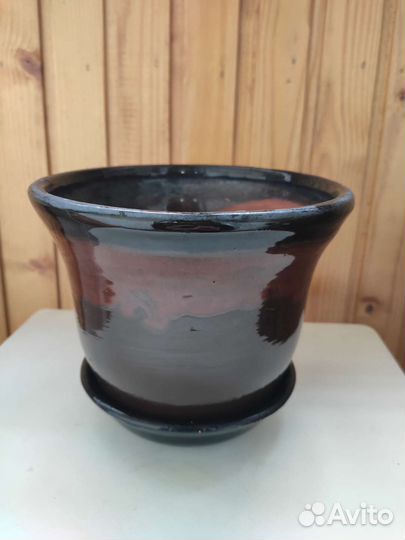 Горшок керамика, кашпо