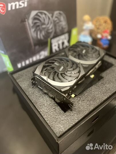 Rtx 3070 MSI ventus 2x 8gb (пломба)