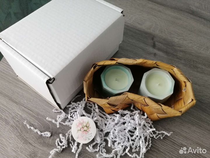 Свечи из соевого воска