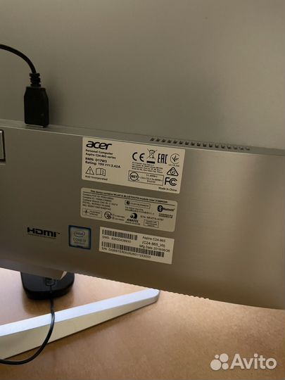 Моноблок Acer aspire c24 865