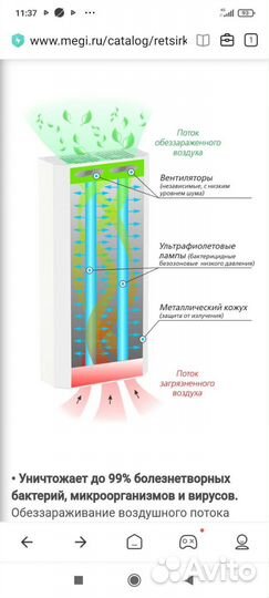 Рециркулятор мегидез