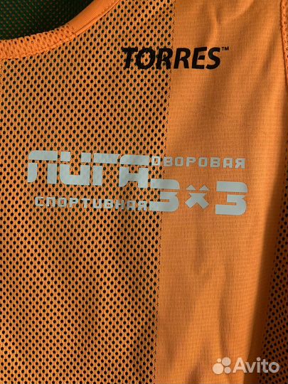 Манишки двусторонние Torres, размер Junior