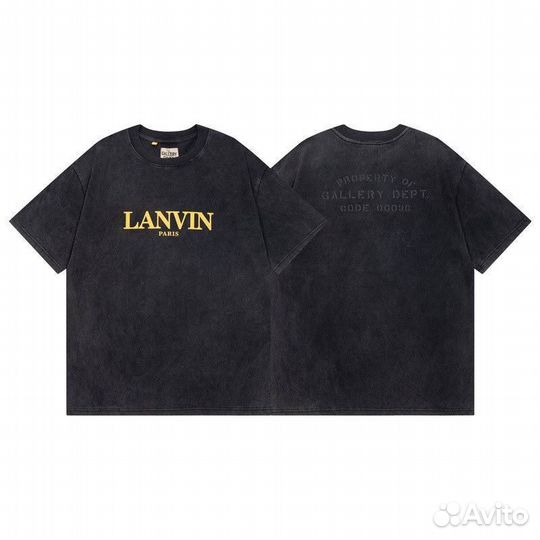Футболка Lanvin Gallery Dept Черная