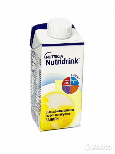 Nutridrink Смесь питательная ваниль 200 мл