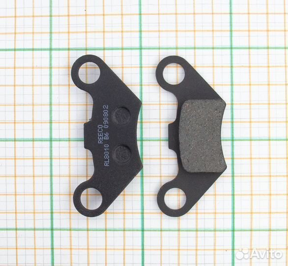 Колодки дискового тормоза ATV110-125сс (зад.) 2017