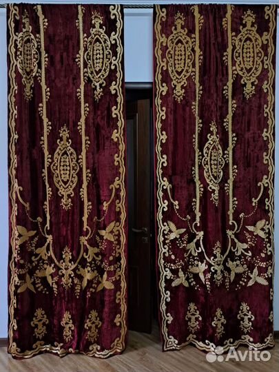 Старинные шторы