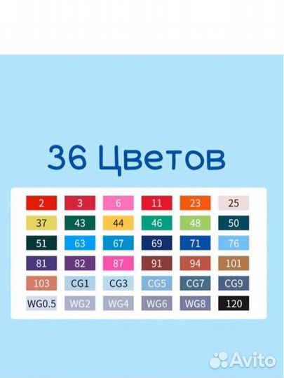 Маркеры для скетчинга