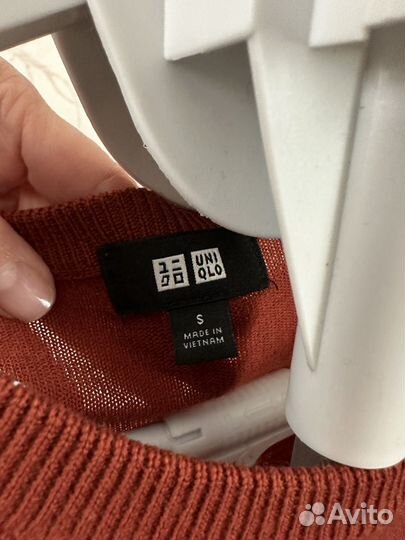 Джемпер uniqlo мужской шерсть 100%