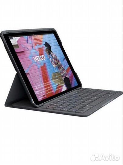 Logitech iPad чехол-клавиатура slim folio