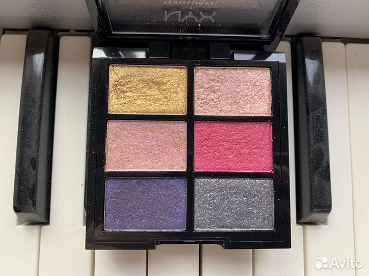 Палетка пигментов NYX Love lust disco Foil play