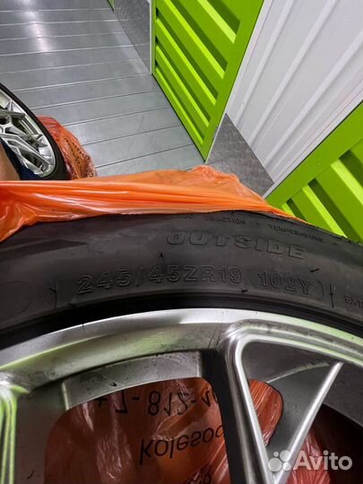 Колеса BMW F10/F07/F01 R19 разноширокие