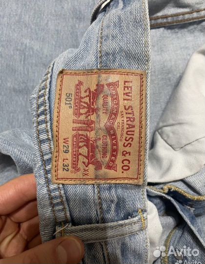 Джинсы Levis Premium 501 оригинал