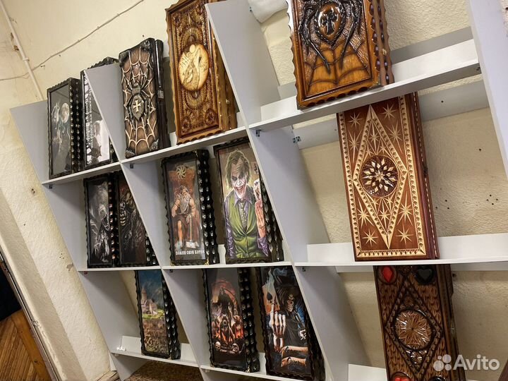 Нарды резные ручной работы