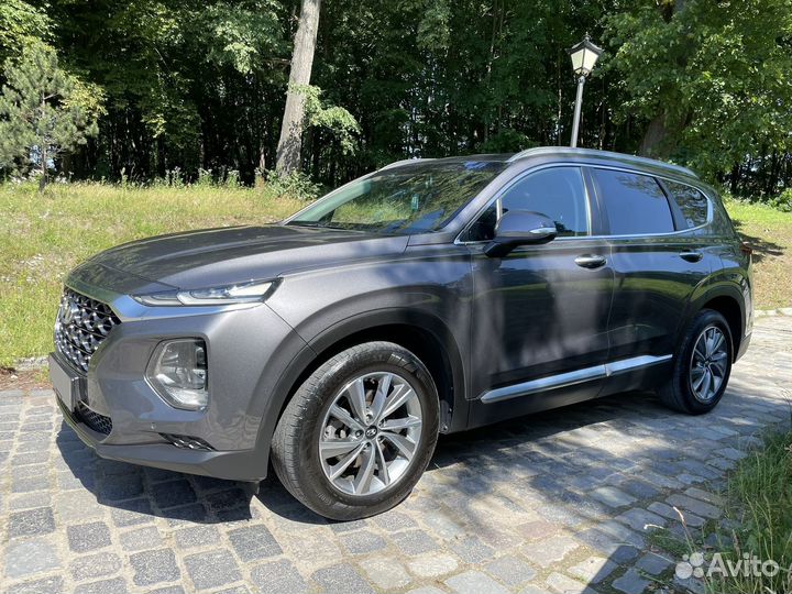 Hyundai Santa Fe 2.0 AT, 2019, 92 000 км