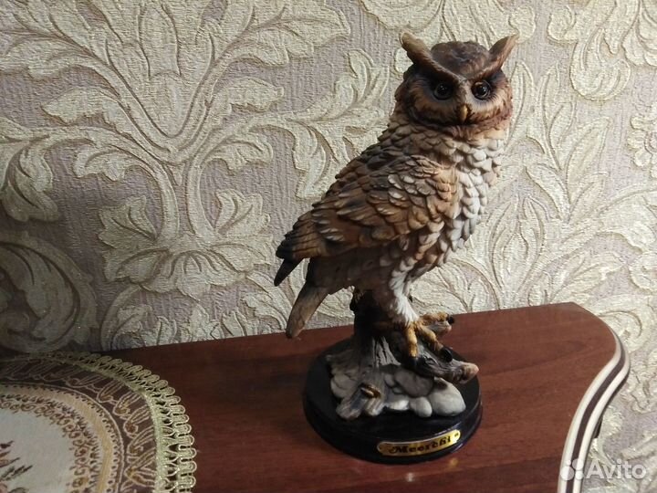 Декоративная сова - сувенир, высота 21см