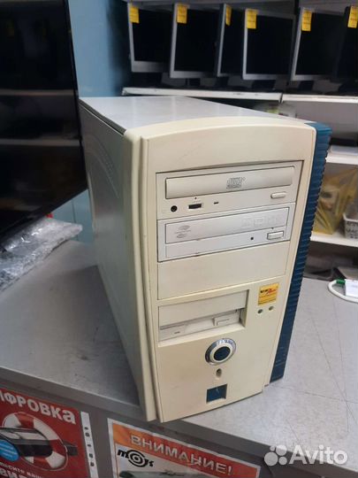 Б/У Системный блок (Celeron/MX440-8X/1Gb/60Gb)
