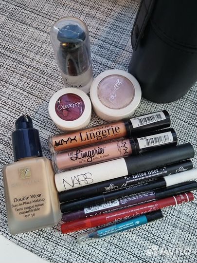 Набор косметики Estee Lauder, Kat Von D, Colourpop