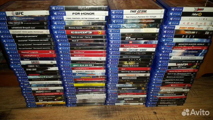 Игры для PS4-PS5 Лицензия (обмен)