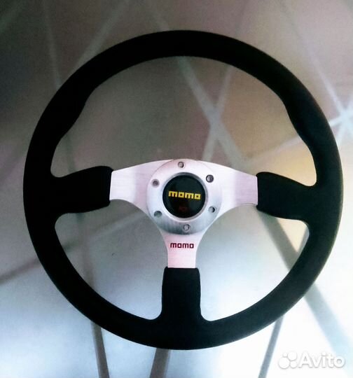 Спортивный руль момо пластик