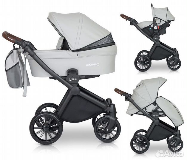 Коляска verdi sonic 3 в 1