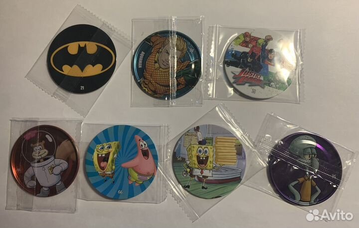 Фишки от чипикао 166 шт