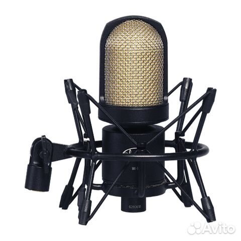 Мк-105 (черный, в картонной коробке) микрофон Окта