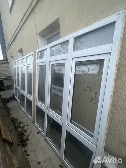 Окна пластиковые бу