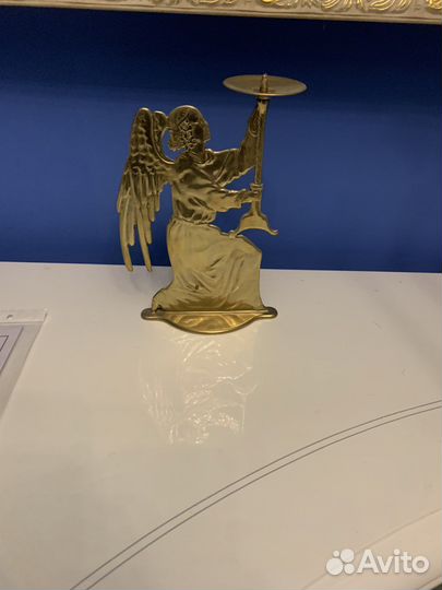 Подсвечник. Позолота